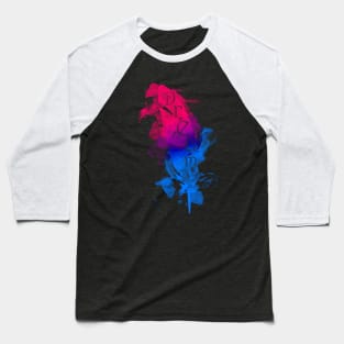 Dream (Pink & Blue) Baseball T-Shirt